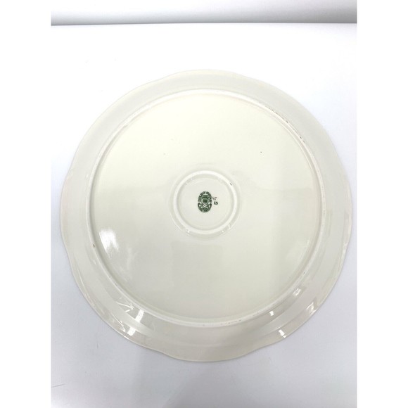 Zsolnay Hungary Bone China Sissy Pattern Gold Tea  Serving Platter Large - Picture 5 of 8